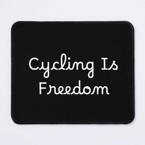 Item preview, Cycling Is Freedom designed and sold by Ninjacatoff.