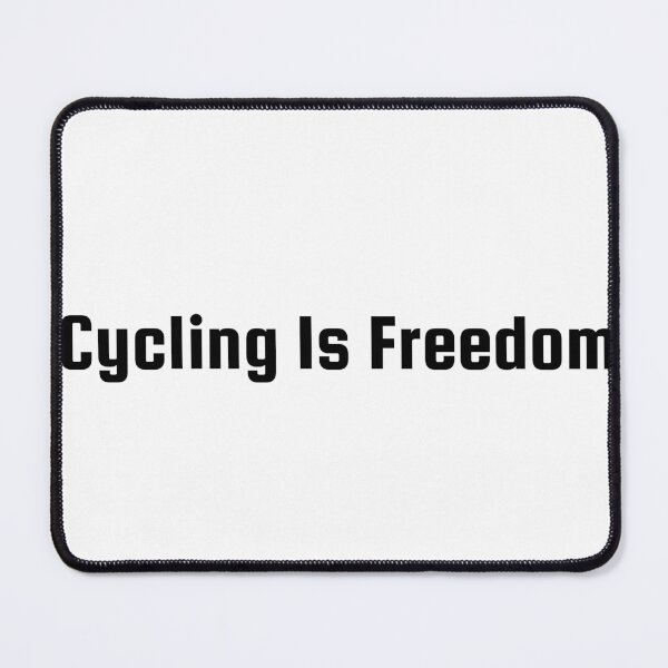 Item preview, Cycling Is Freedom designed and sold by Ninjacatoff.