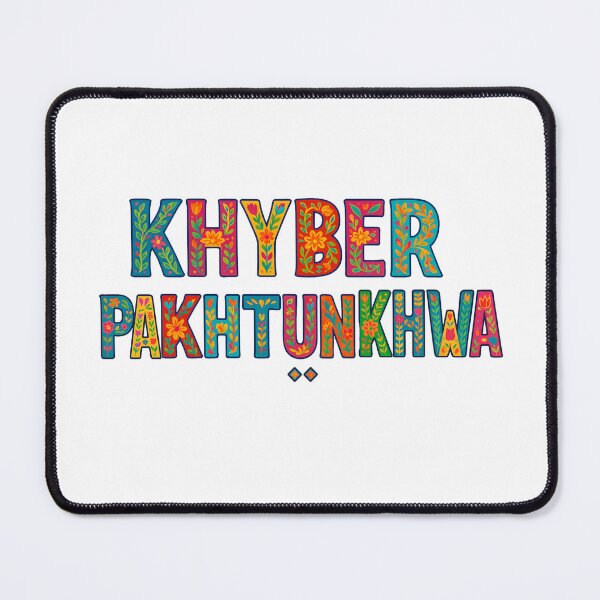 Item preview, Khyber Pakhtunkhwa Truck Art Typography | Colorful Desi Folk Art Design designed and sold by HusnMir.