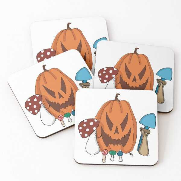 Item preview, Jack O'Lantern found friends - sticker version designed and sold by CosmicFunGirl.