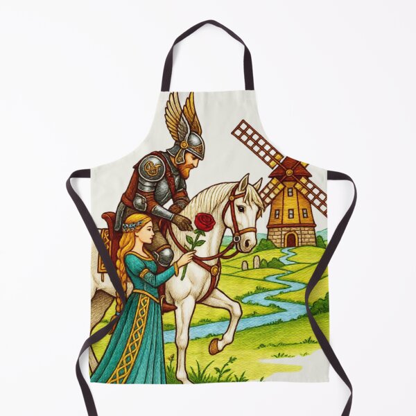 Item preview, Great Free Love Love The Knight and The Princess designed and sold by Ciervo Primavera.