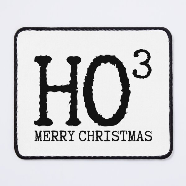 Item preview, HO3 - Ho Cubed - Ho Ho Ho Merry Christmas Typewriter Font Black Letters designed and sold by GFamilyC.