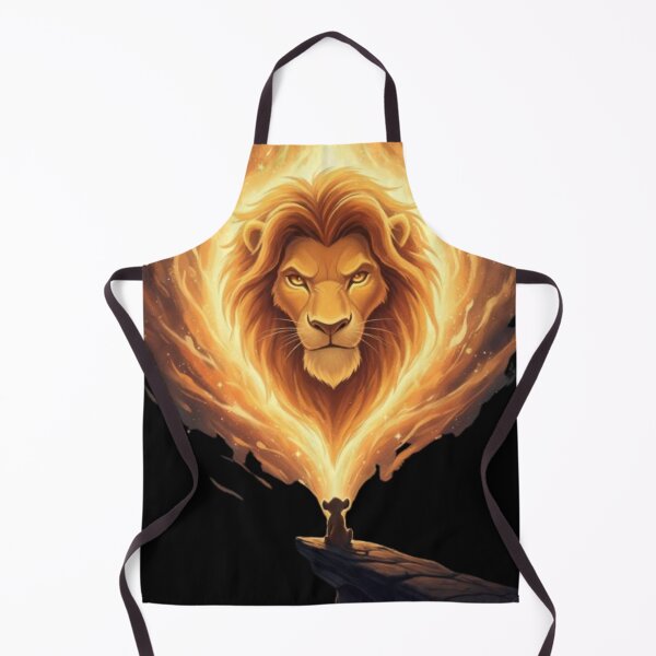 Item preview, Fiery Lion Spirit Guides Lone Cub designed and sold by HalloweenShop666.