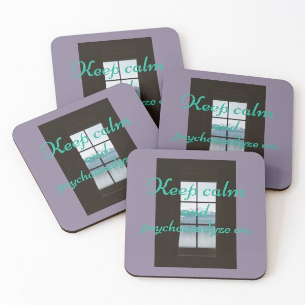 Item preview, Keep calm and psychoanalyze on - counseling psychologist designed and sold by TaurusC95.