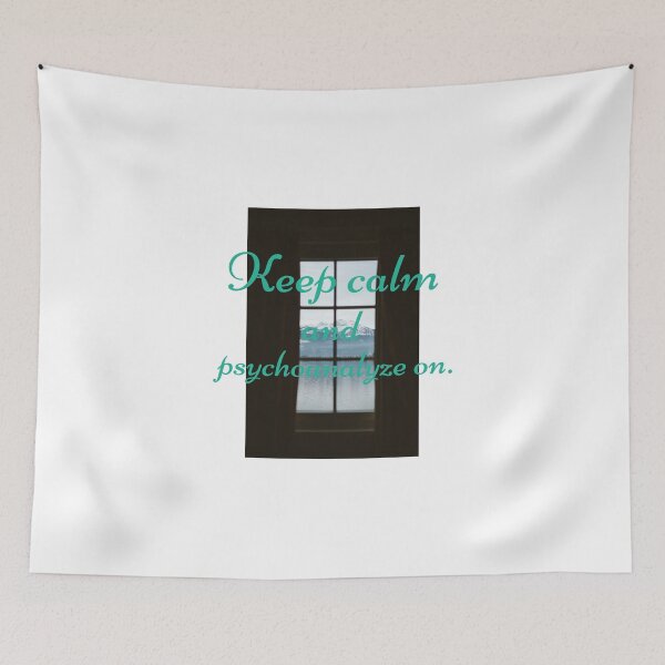 Item preview, Keep calm and psychoanalyze on - counseling psychologist designed and sold by TaurusC95.