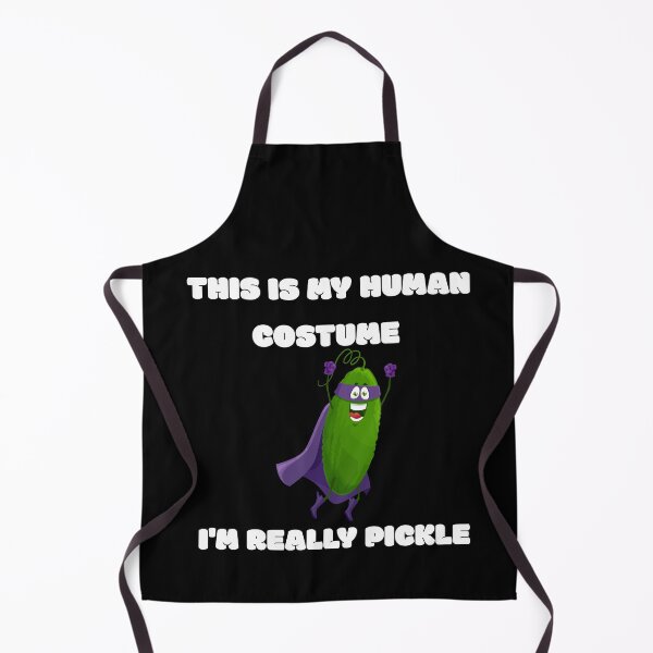 Item preview, This is My Human Costume I'm Really Pickle designed and sold by Tom-Apex-Art.