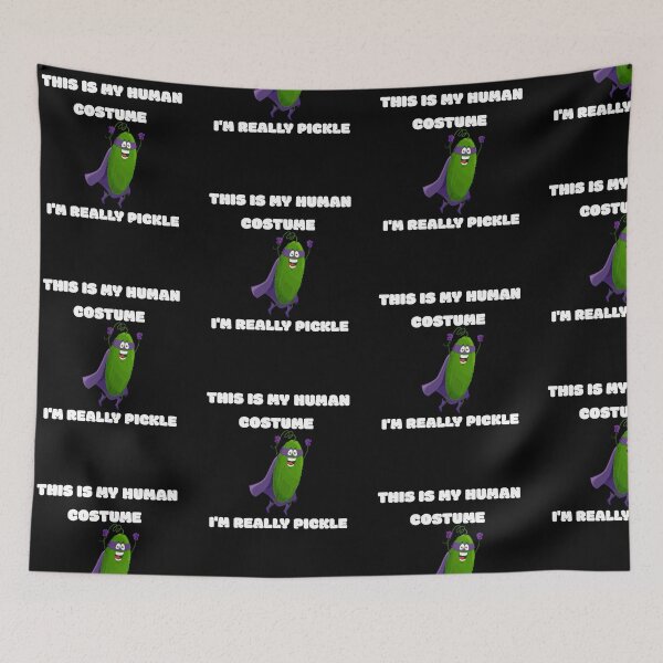Item preview, This is My Human Costume I'm Really Pickle designed and sold by Tom-Apex-Art.