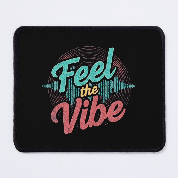 Item preview, Feel The Vibe | Retro Groovy Vinyl Music Equalizer Design designed and sold by Tucker-Art.