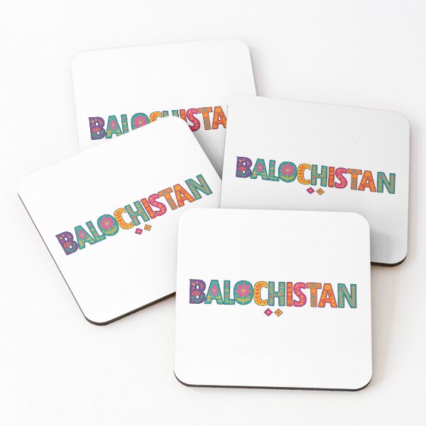 Item preview, Balochistan -Truck Art Typography | Colorful Desi Folk Art Design designed and sold by HusnMir.