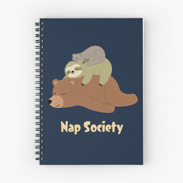 Item preview, Nap Society – Cute Sleeping Animal Stack designed and sold by SidTastic .
