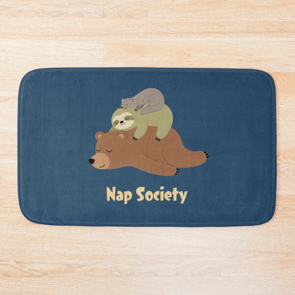 Item preview, Nap Society – Cute Sleeping Animal Stack designed and sold by SidTastic .