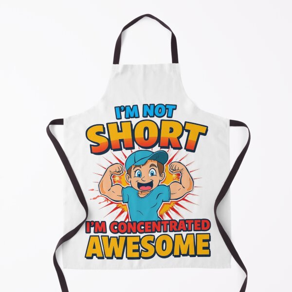 Item preview, I’m Not Short, I’m Concentrated Awesome | Funny Height Humor Quote designed and sold by Tucker-Art.