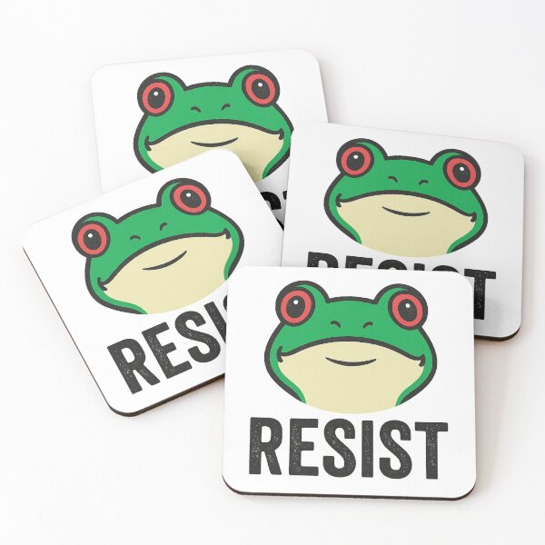 Item preview, Resist Portland Frog Resistance Movement Protest  designed and sold by The Junto Shop.