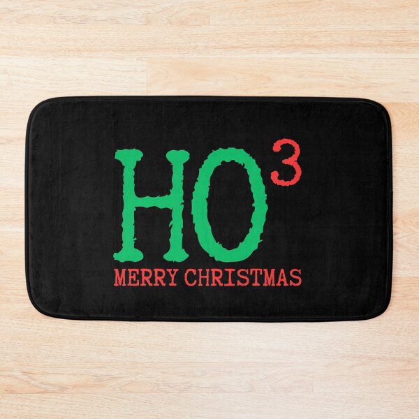 Item preview, HO3 - Ho Cubed - Ho Ho Ho Merry Christmas Typewriter Font Red Green Letters designed and sold by GFamilyC.