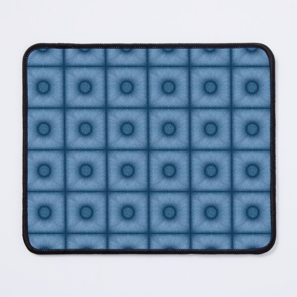 Aperçu de l'œuvre Motif carrelage "Pouf" couleur wedgwood créée et vendue par Cherevan.