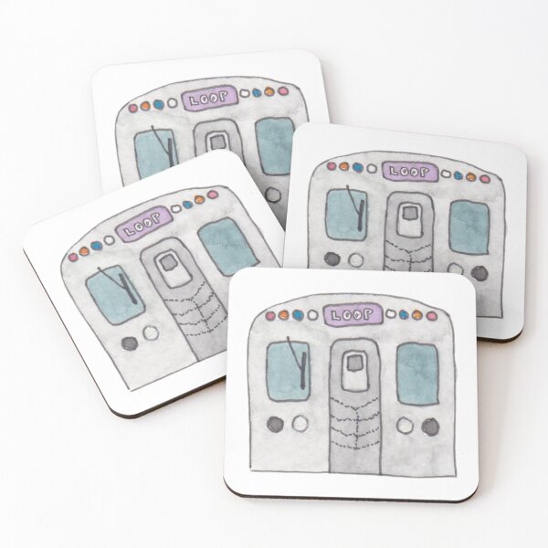 Item preview, Chicago Icons: CTA Train designed and sold by buhloop.