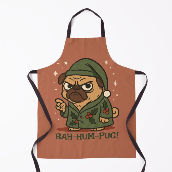 Item preview, Bah-hum-pug! designed and sold by Ghost on Toast.