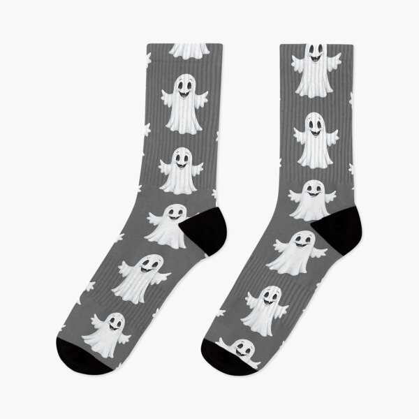 Item preview, Fantasma de Halloween con una sonrisa designed and sold by GlamOvira.
