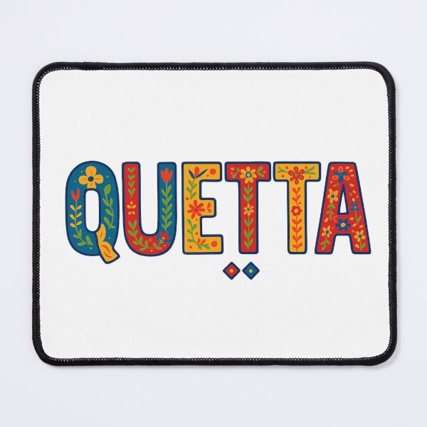 Item preview, Quetta- Truck Art Typography | Colorful Desi Folk Art Design designed and sold by HusnMir.