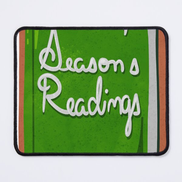 Item preview, (Green) Season's Readings Cookie designed and sold by BookedAllNight.