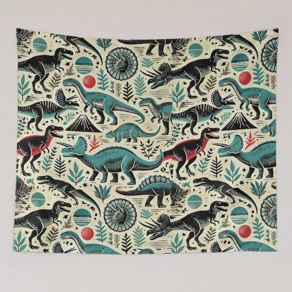 Item preview, dinosaur themed  designed and sold by TEEJAMBOREE.