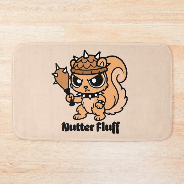 Item preview, Nutter Fluff: Fluffiest Threat in the Forest (Squirrel) designed and sold by mad.pam.