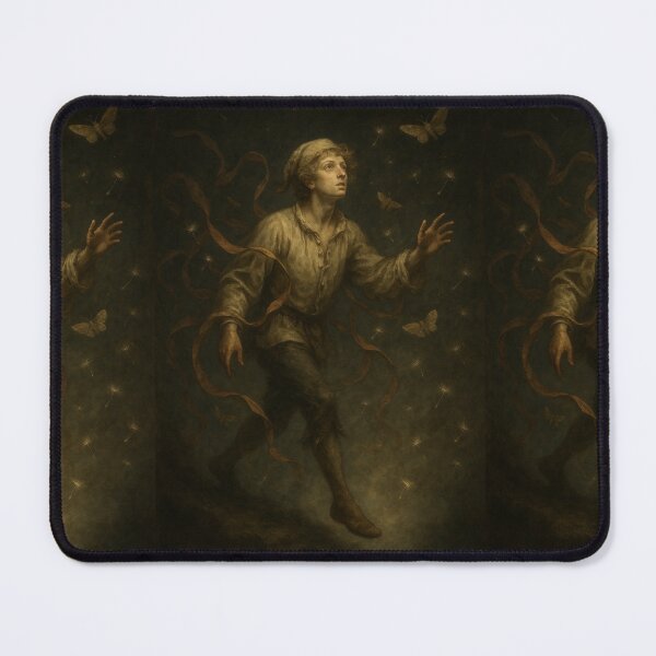 Item preview, The Fool – The Secret Mist Tarot | Gothic Journey of Innocence & Shadow designed and sold by WitchPrint.