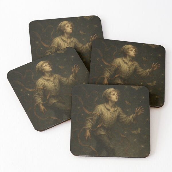 Item preview, The Fool – The Secret Mist Tarot | Gothic Journey of Innocence & Shadow designed and sold by WitchPrint.