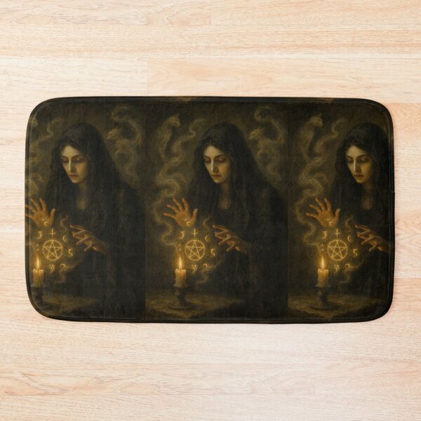 Item preview, The High Priestess – The Secret Mist Tarot | Gothic Oracle of the Veil designed and sold by WitchPrint.