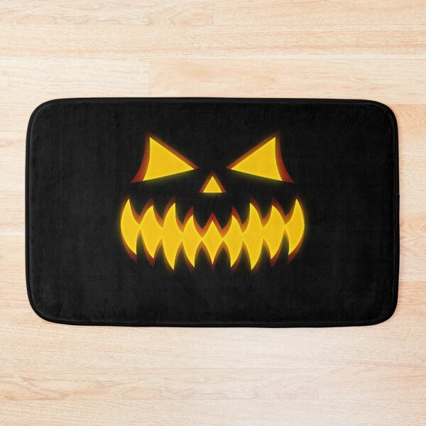Item preview, Halloween Scary Pumpkin Face Sharp Fangs Evil Jack-O’-Lantern Creepy Horror Illustration designed and sold by MONTRIS.
