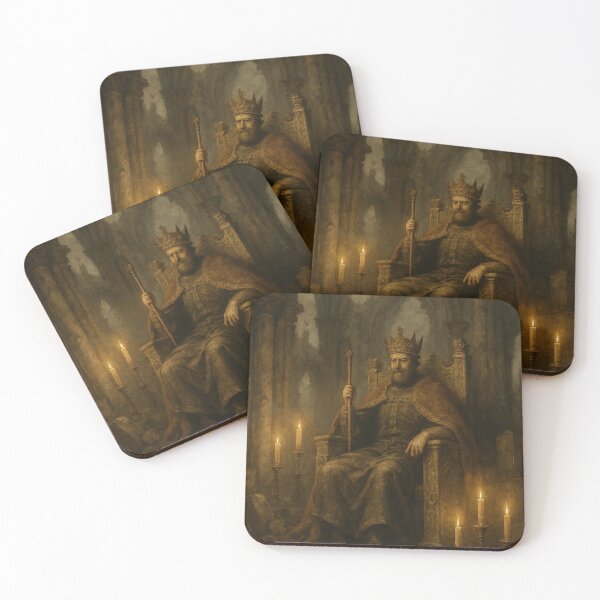 Item preview, The Emperor – The Secret Mist Tarot | Gothic Power & Sacred Order designed and sold by WitchPrint.