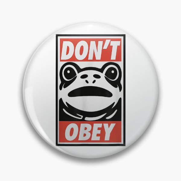 Item preview, Don't Obey Portland Frog  designed and sold by ivotee.