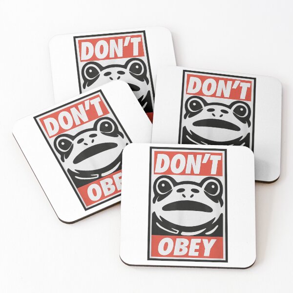 Item preview, Don't Obey Portland Frog  designed and sold by ivotee.