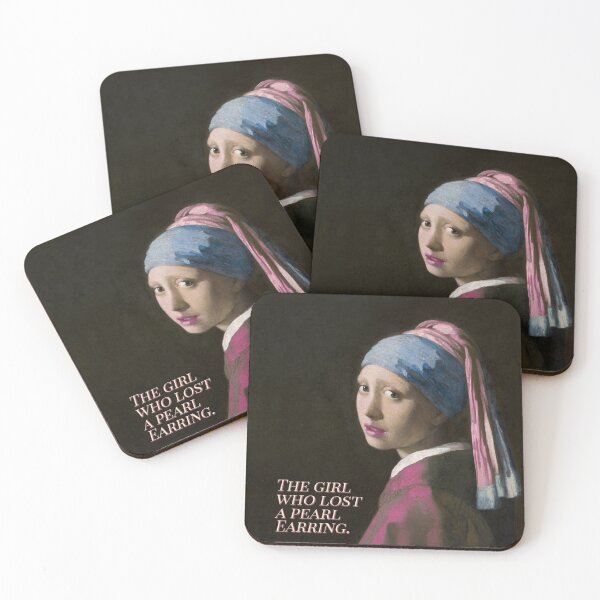 Item preview, The Girl Who Lost a Pearl Earring designed and sold by Art & Coffee.