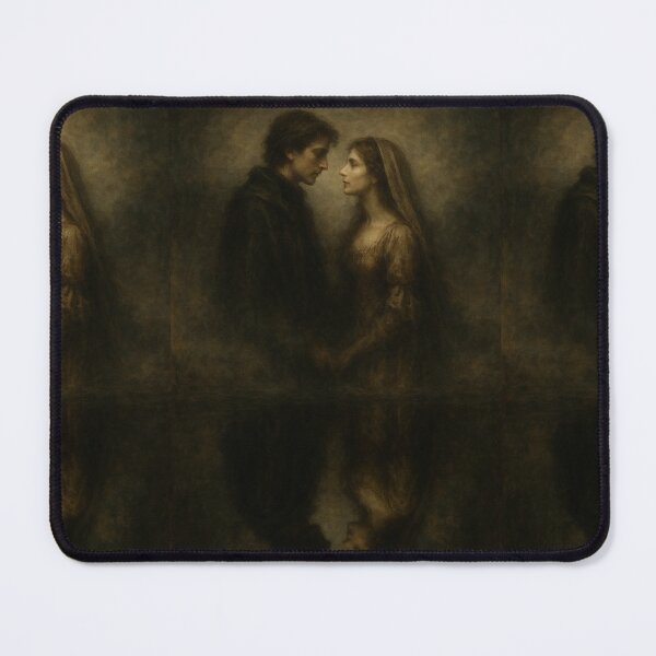 Item preview, The Lovers – The Secret Mist Tarot | Gothic Union of Light & Shadow designed and sold by WitchPrint.