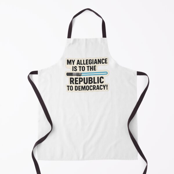 Item preview, My Allegiance is to Republic, Democracy designed and sold by The Painted Topaz.