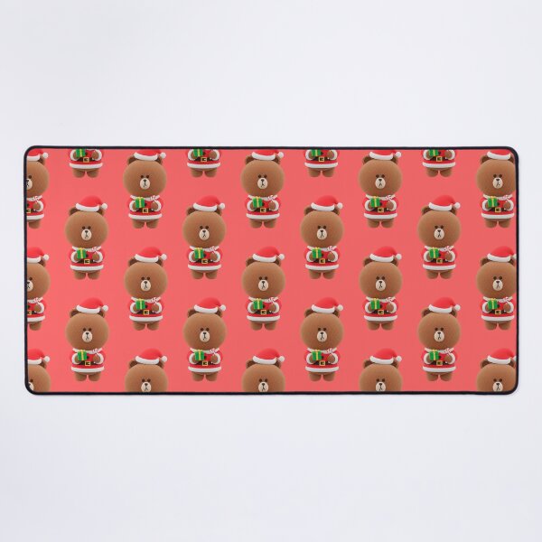 Item preview, LINE Friends Christmas Brown Bear - Kawaii Santa Bear - Secret Christmas Gift K-Pop designed and sold by William Cano.