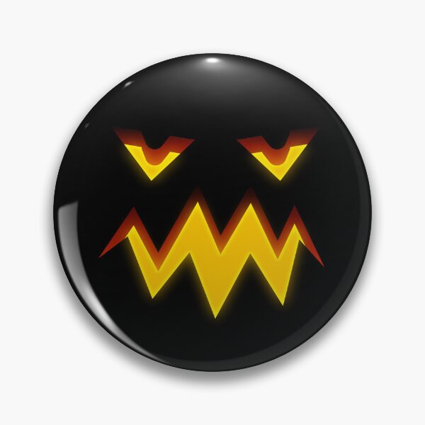 Item preview, Halloween Scary Pumpkin Face Indifferent Expression Creepy Jack-O’-Lantern Spooky Illustration designed and sold by MONTRIS.