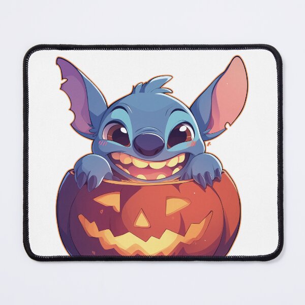 Item preview, stitch halloween pumpkin designed and sold by Joyceful Creations.