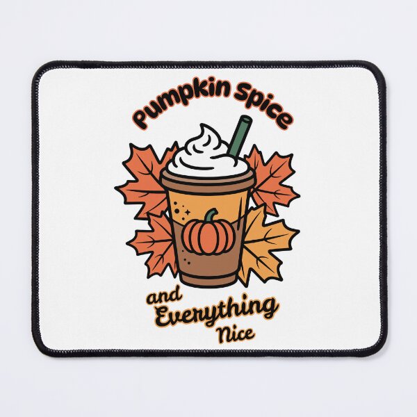 Item preview, Pumpkin Spice and Everything Nice Fall Coffee Design designed and sold by Inkworksbyshery.