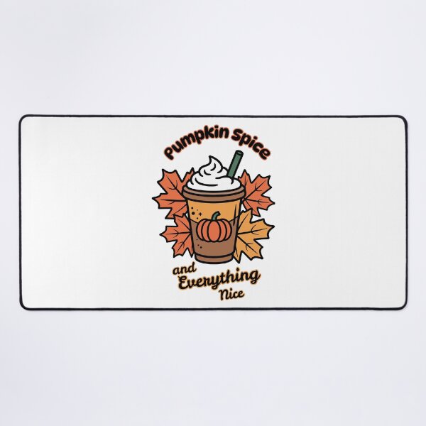 Item preview, Pumpkin Spice and Everything Nice Fall Coffee Design designed and sold by Inkworksbyshery.