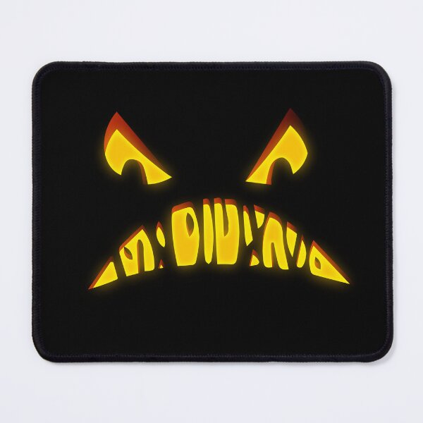 Item preview, Halloween Angry Pumpkin Face Screaming Slit Mouth Scary Jack-O’-Lantern Creepy Illustration designed and sold by MONTRIS.