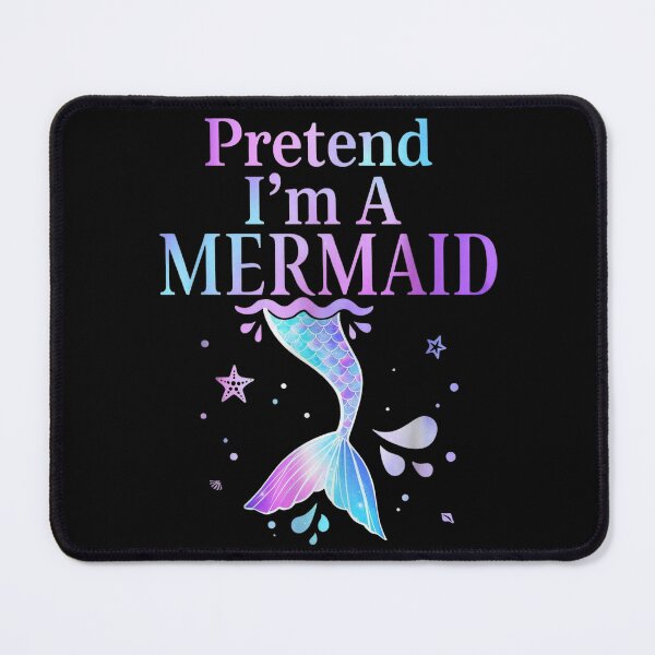Item preview, Pretend I'm a Mermaid | Iridescent Magical Mermaid Tail Design designed and sold by Tucker-Art.