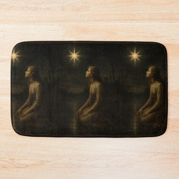 Item preview, The Star – The Secret Mist Tarot | Gothic Hope & Celestial Light designed and sold by WitchPrint.