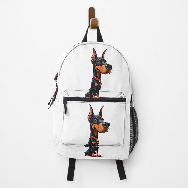 Item preview, Doberman Attitude – Bold Caricature Art Print designed and sold by PawPrintedArt.