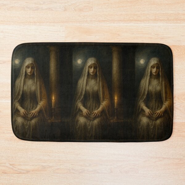 Item preview, The Moon – The Secret Mist Tarot | Gothic Dreams & Hidden Paths designed and sold by WitchPrint.
