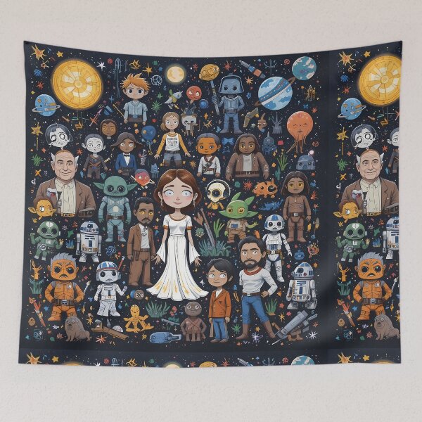 Item preview, Girls Wars Galactic Wonders Enchanting Interstellar Adventures Await designed and sold by ART ATTACK ZONE.