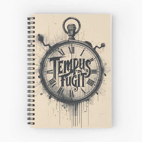 Item preview, 'Tempus fugit' designed and sold by Filologica.
