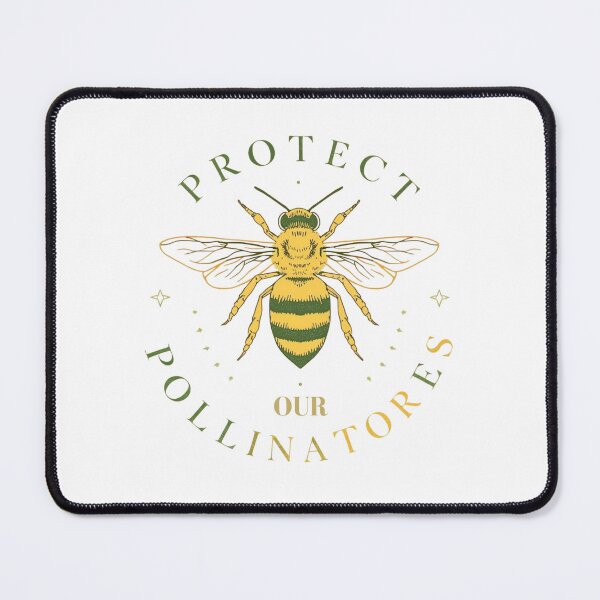 Item preview, Protect Our Pollinators | Vintage Honey Bee Conservation Art designed and sold by Tucker-Art.