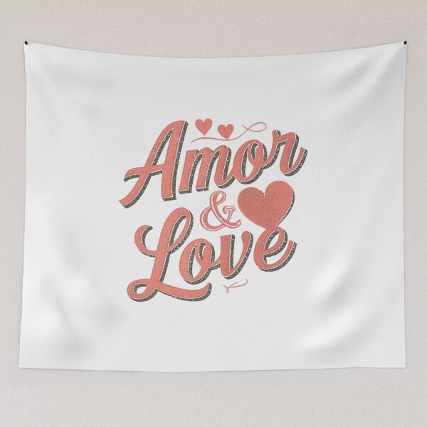 Item preview, Amor & Love | Distressed Retro Romance Design designed and sold by Tucker-Art.